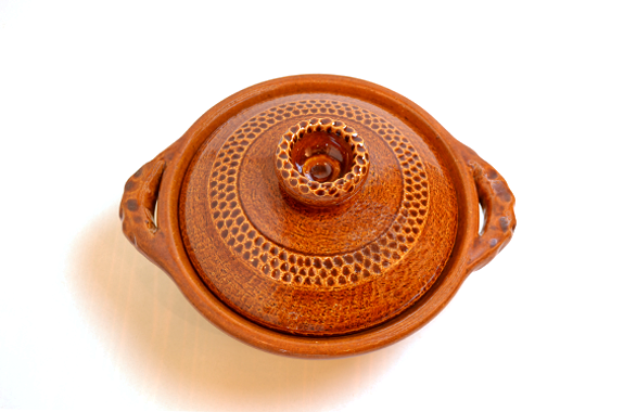 飴釉象嵌鍋 - 六鍋|人気のおすすめ土鍋・ご飯鍋